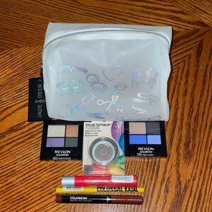 Jade & deer Makeup bag & bundle of makeup, all new & sealed